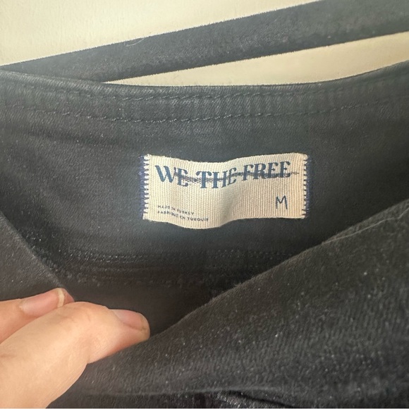We The Free 83% Cotton Double Dutch Slit Skinny Pull On Stretch Jeans NWT Size M - Picture 9 of 16